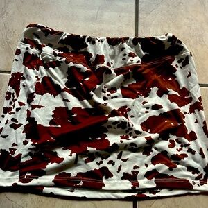 Cute cow skirt